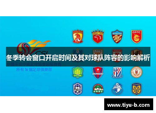 冬季转会窗口开启时间及其对球队阵容的影响解析